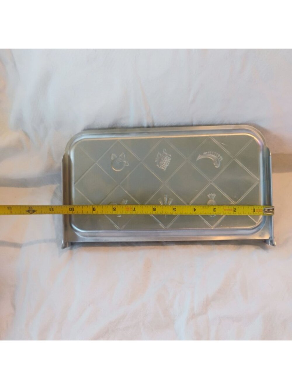 Vtg Chase Art Deco Chrome Folding Serving Tray w/Bakelite Handle - READ - Picture 9 of 9